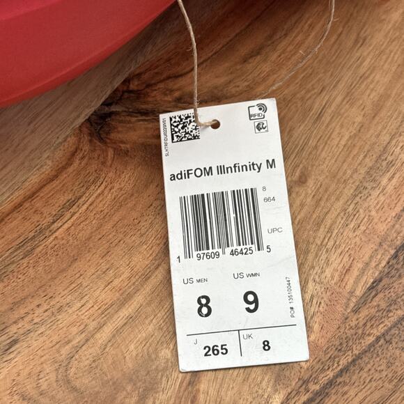 Adidas Adifom IIInfinity Mule Black Men's 8 Women's 9 Slides Sandals A10118 New - Picture 9 of 9